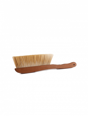 IE-025 Kalın Tahta Saplı Plastik Kıl Fırça